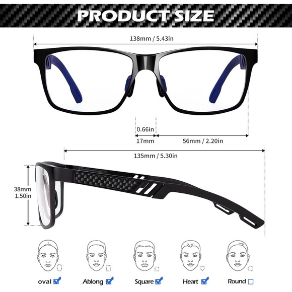 Anyluv computer reading glasses - Picture 6 of 8